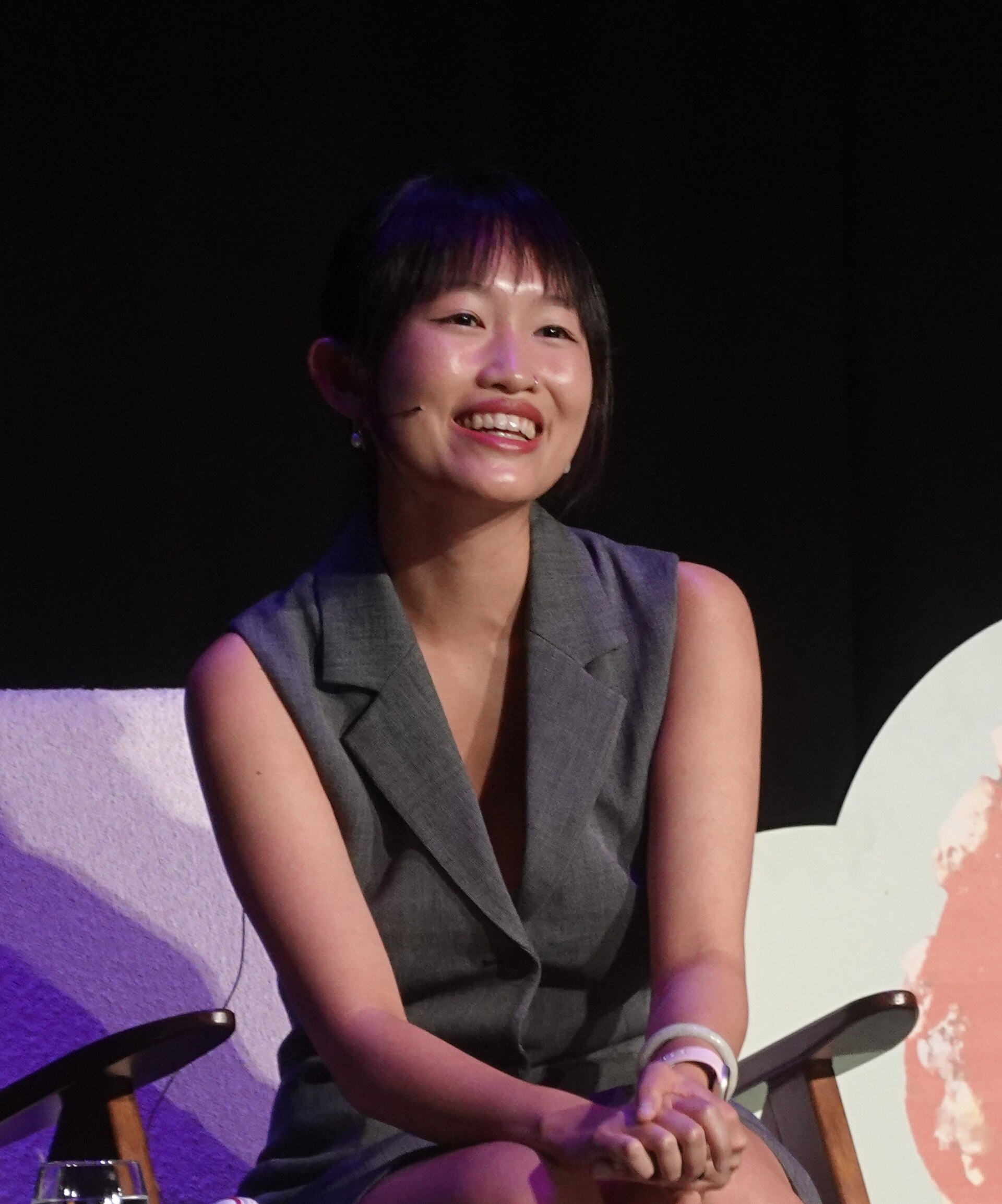 Rebecca Kuang at the 2025 Edinburgh International Book Festival
