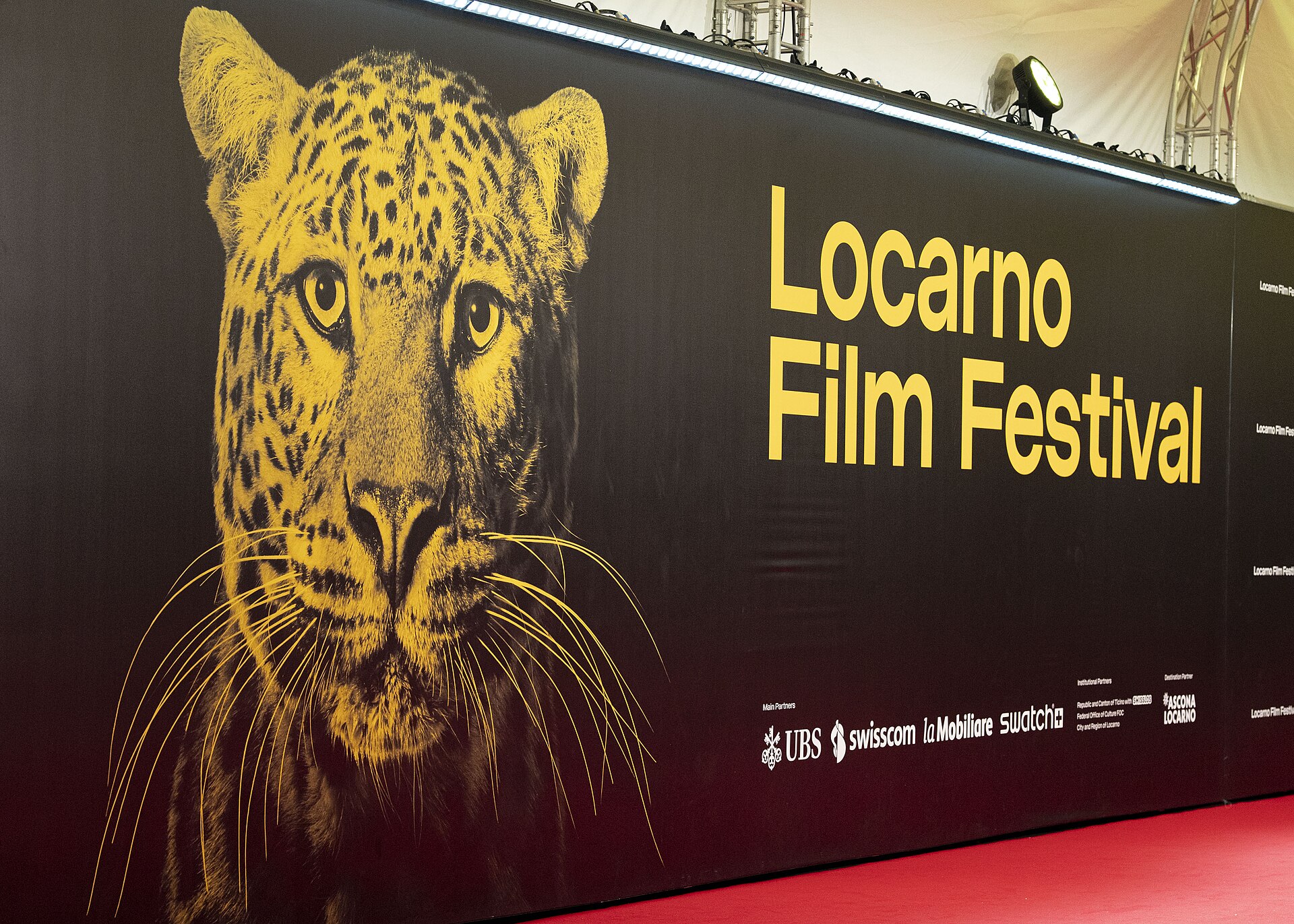Red carpet at Locarno Film Festival