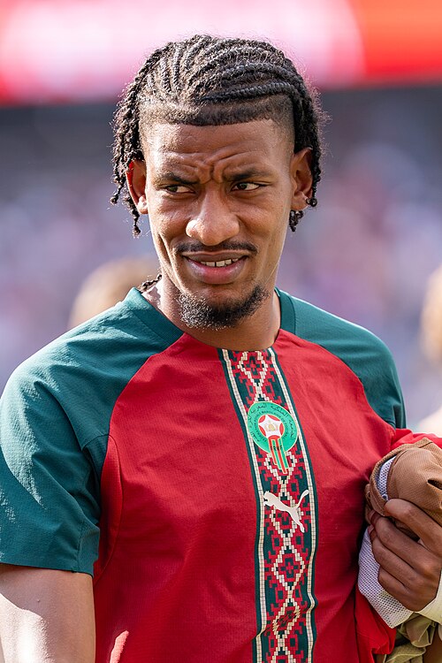 Redouane Halhal during France v Morocco at the 2026 FIFA World Cup