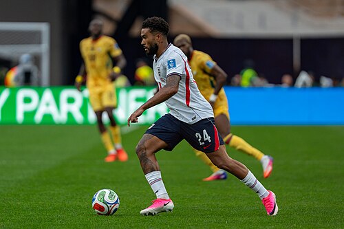 Reece James during England v Ghana on 23 June 2026 at the 2026 FIFA World Cup