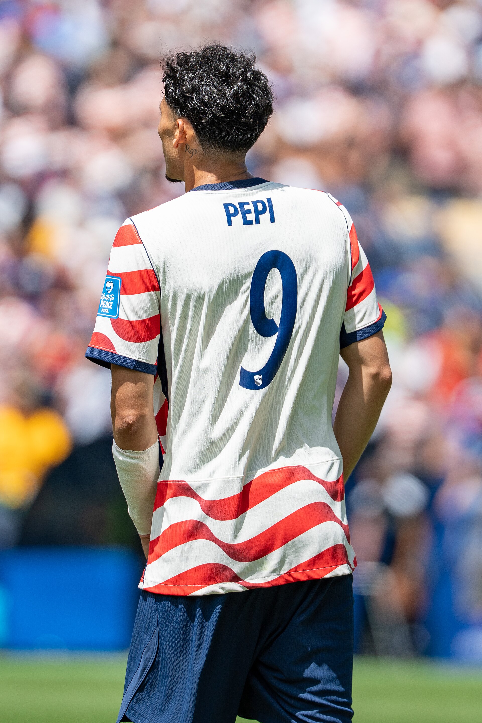 Ricardo Pepi during United States v Australia on 19 June 2026 at the 2026 FIFA World Cup