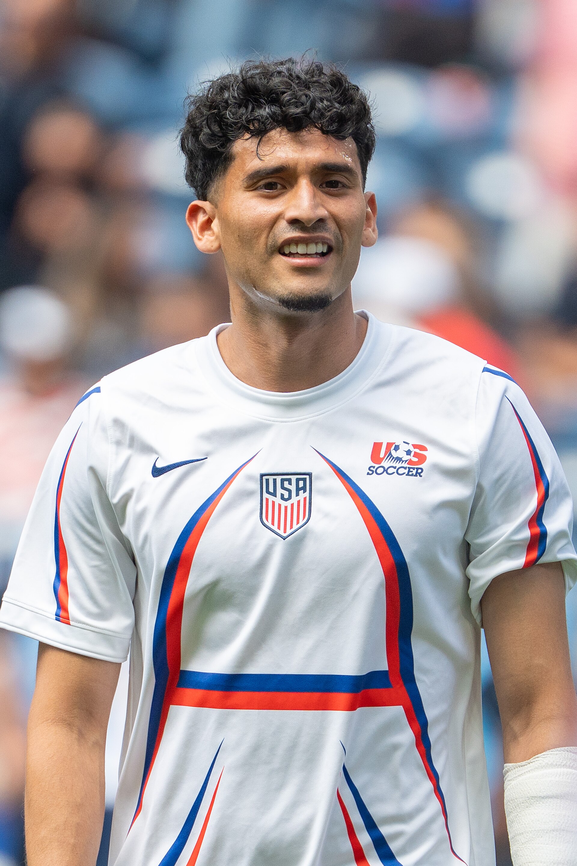 Ricardo Pepi during United States v Australia on 19 June 2026 at the 2026 FIFA World Cup