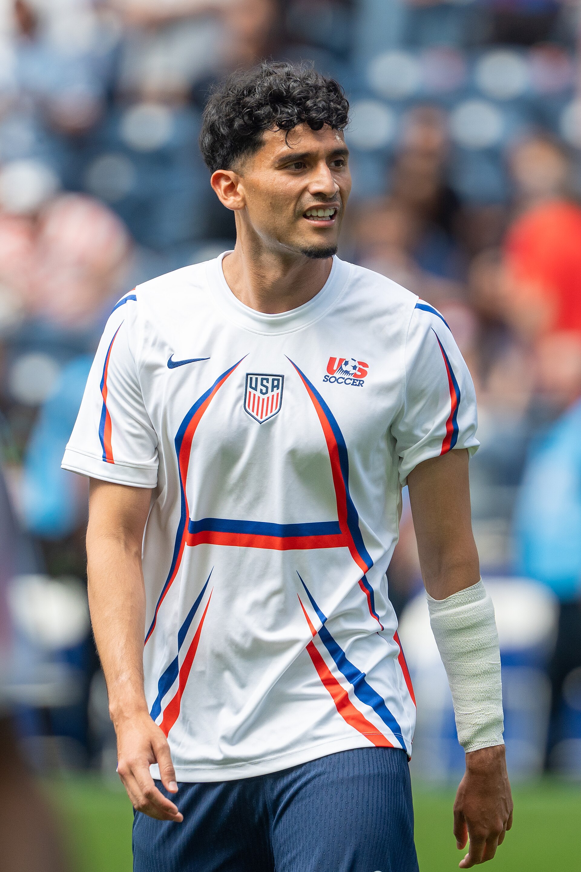 Ricardo Pepi during United States v Australia on 19 June 2026 at the 2026 FIFA World Cup