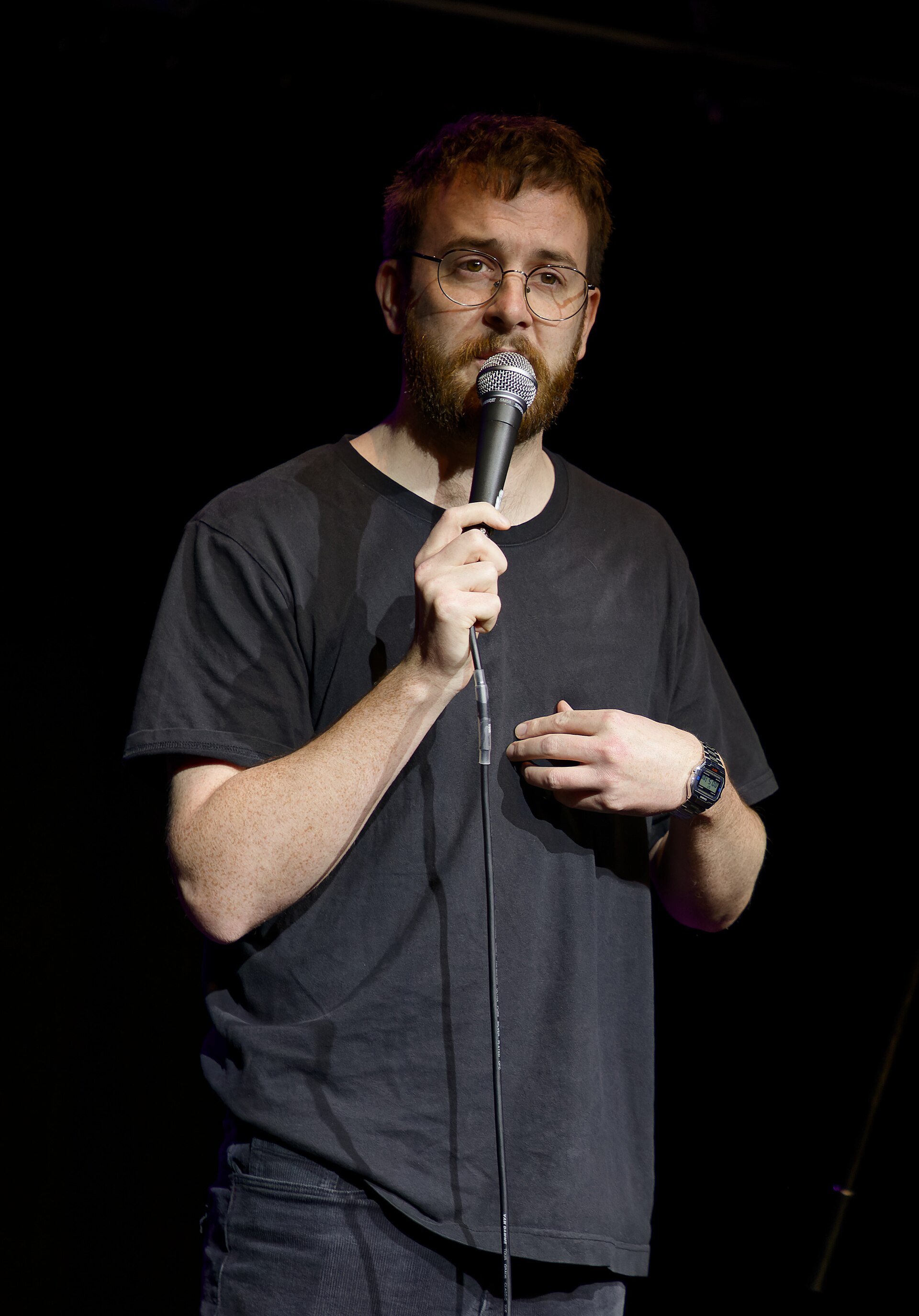 Rich Spalding, comedian, at the 2024 Edinburgh Festival Fringe in the show, Fast Fringe.