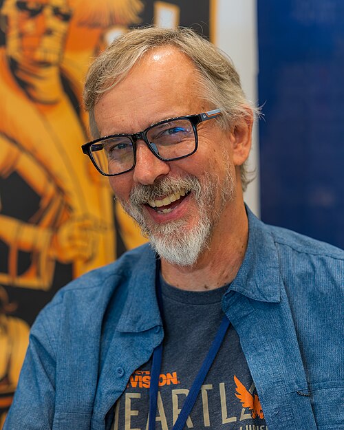 Richard Case, comic book artist, at GalaxyCon Raleigh in Raleigh NC July, 26, 2026