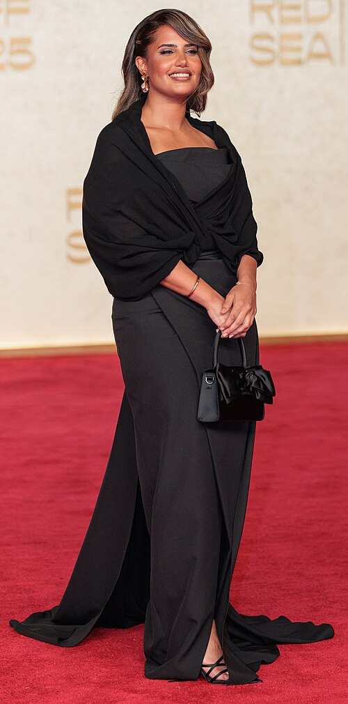 Rmas Alhazmi attends the 'A Matter Of Life And Death' screening at the Red Sea International Film Festival 2025 on December 08, 2025 in Jeddah, Saudi Arabia.