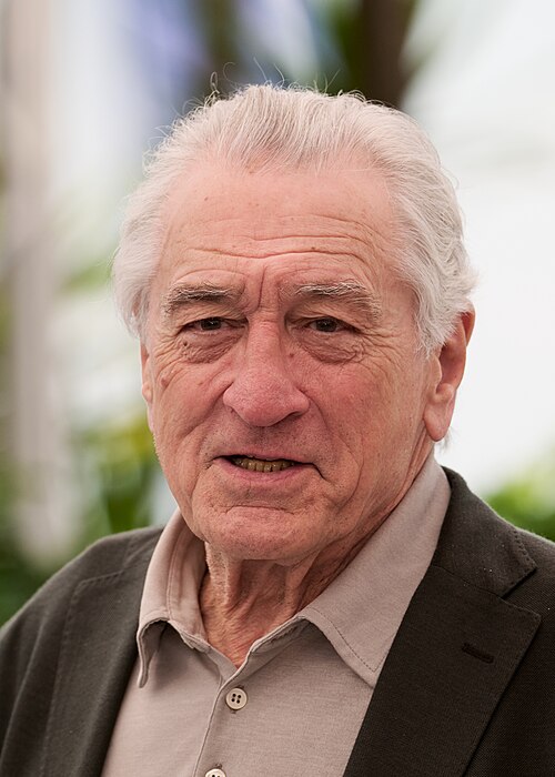 Robert De Niro at a photocall during the 2025 Cannes Film Festival