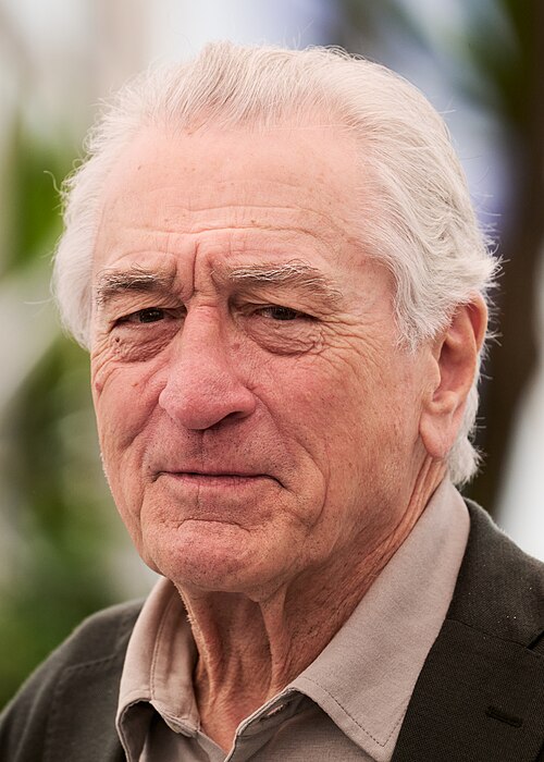 Robert De Niro at a photocall during the 2025 Cannes Film Festival
