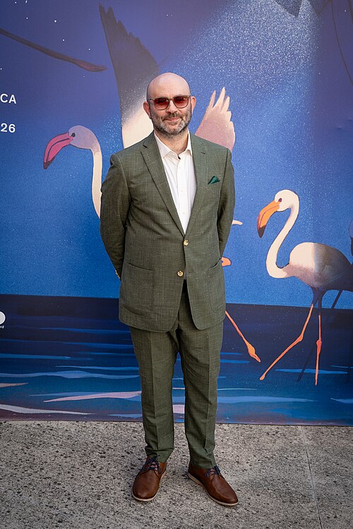 Robert Green at the premiere for Too Much Sugar at Venice Film Festival 2026.