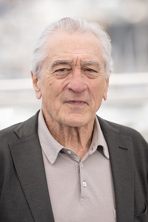 Actor Robert de Niro at the 2025 Cannes Film Festival