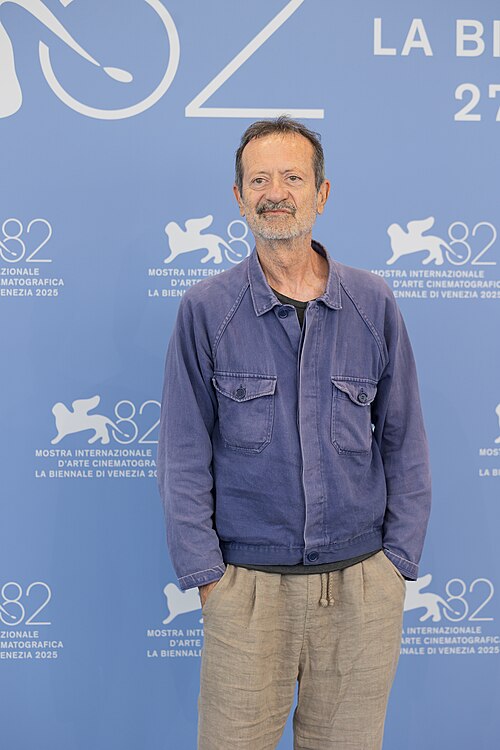 Rocco Papaleo, actor and director, at 82nd Venice International Film Festival in Venice, Italy for the film "Ammazzare Stanca. Autobiografia Di Un Assassino" (Tired Of Killing. Autobiography Of An Assassin).