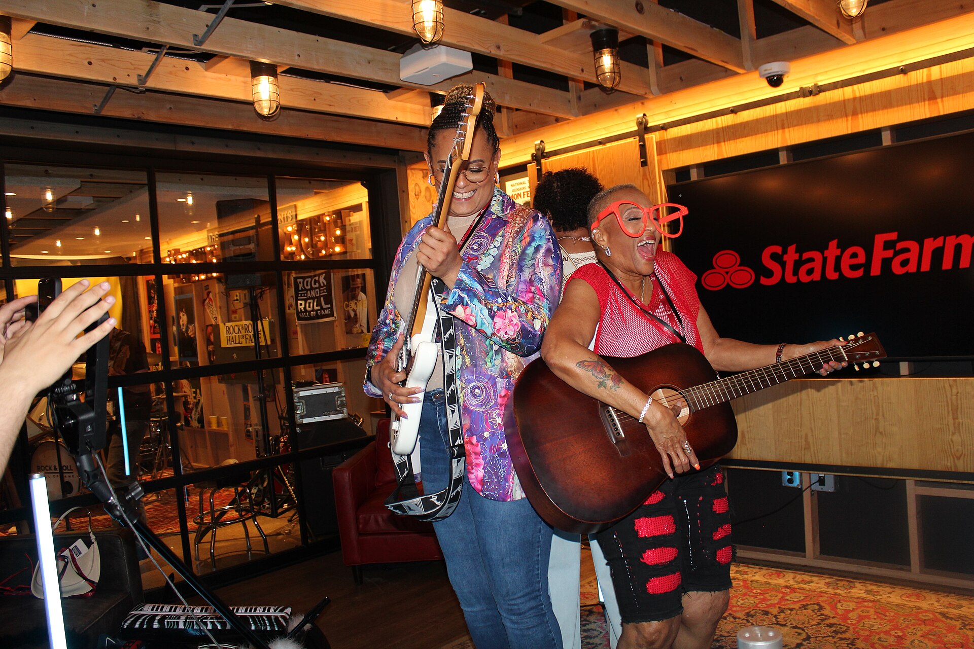 Fun at the Urban League Live Experience at the Rock & Roll Hall of Fame. Hosted by the 2025 National Urban League Conference.