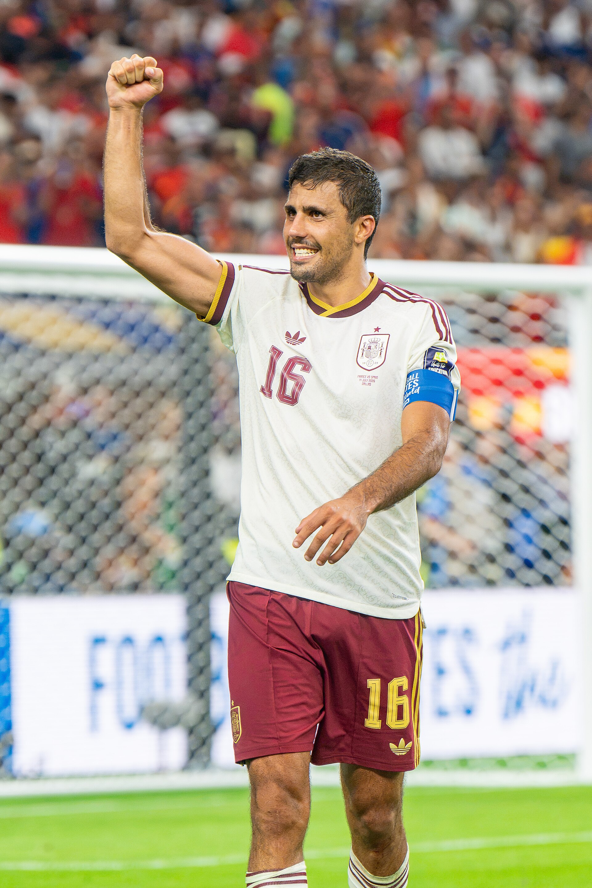 Rodri during France v Spain at the 2026 FIFA World Cup