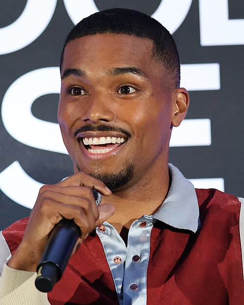 Rome Flynn speaks at Essence Fest 2025