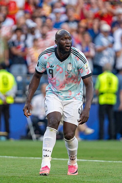Romelu Lukaku during Belgium v United States at the 2026 FIFA World Cup