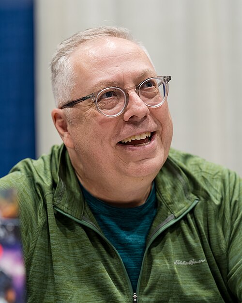 Ron Marz, comic book writer, at GalaxyCon Oklahoma City in Oklahoma City, OK in May 2026