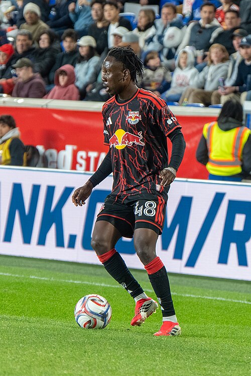 Ronald Donkor during New York Red Bulls vs FC Dallas on May 2, 2026
