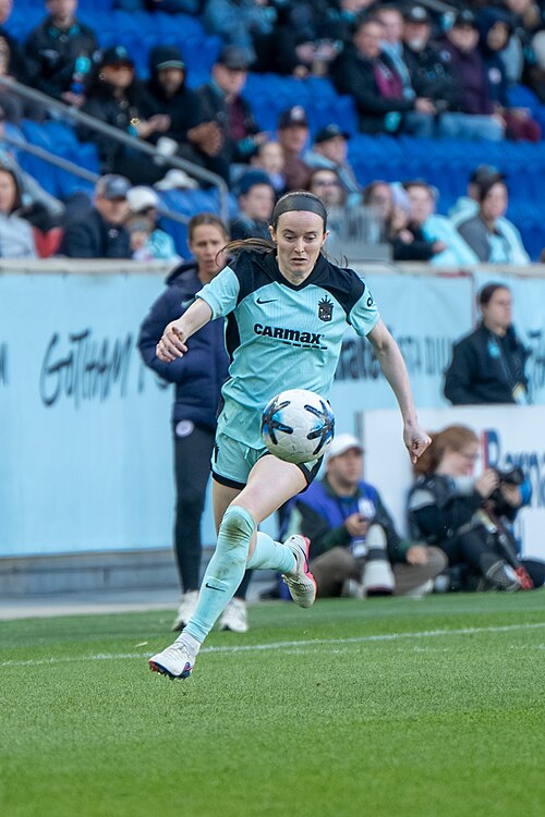 Rose Lavelle during Gotham FC vs Racing Louisville on May 3, 2026
