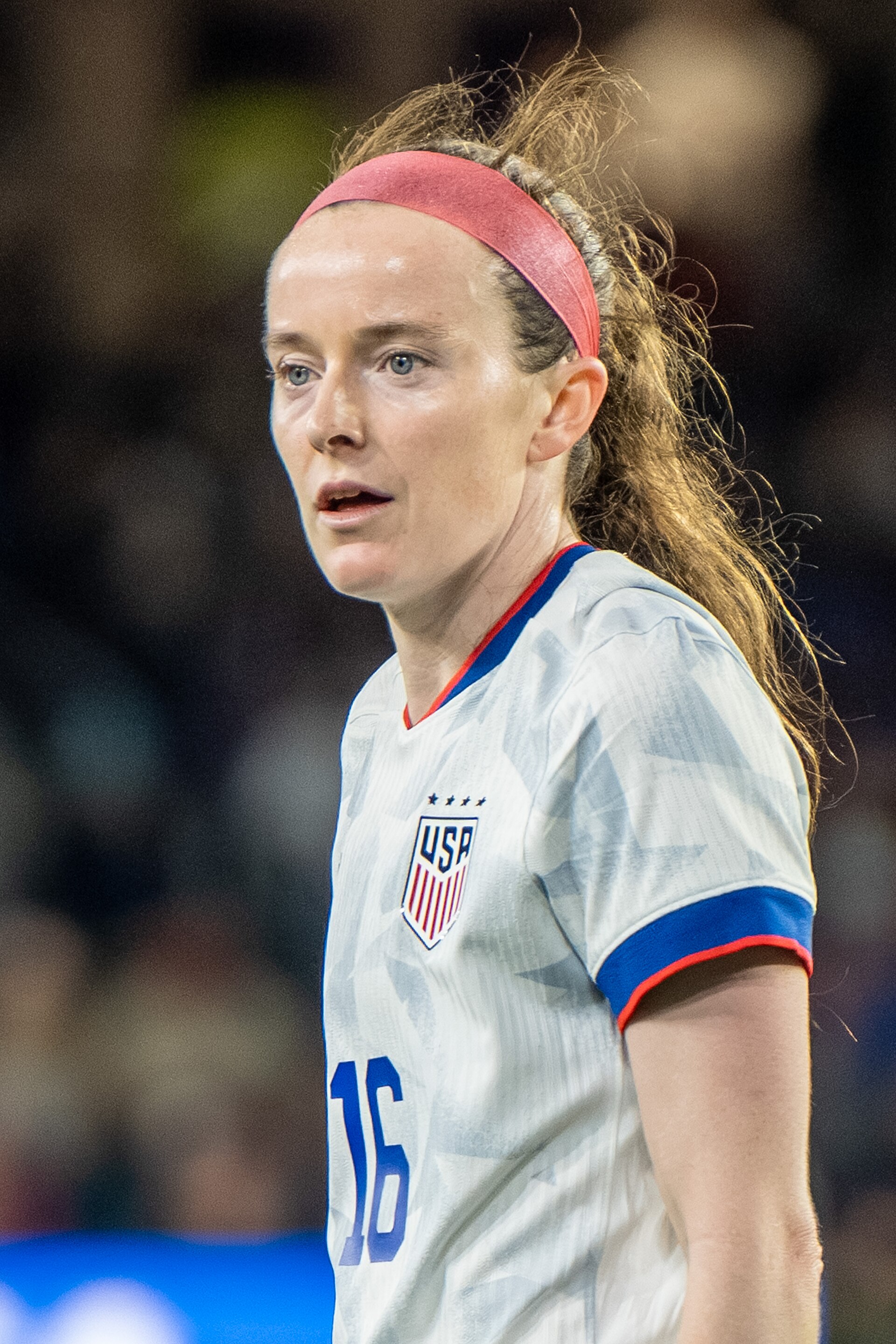 Rose Lavelle during United States Women's Soccer Team vs Italy Women's National Football Team on November 28 2025