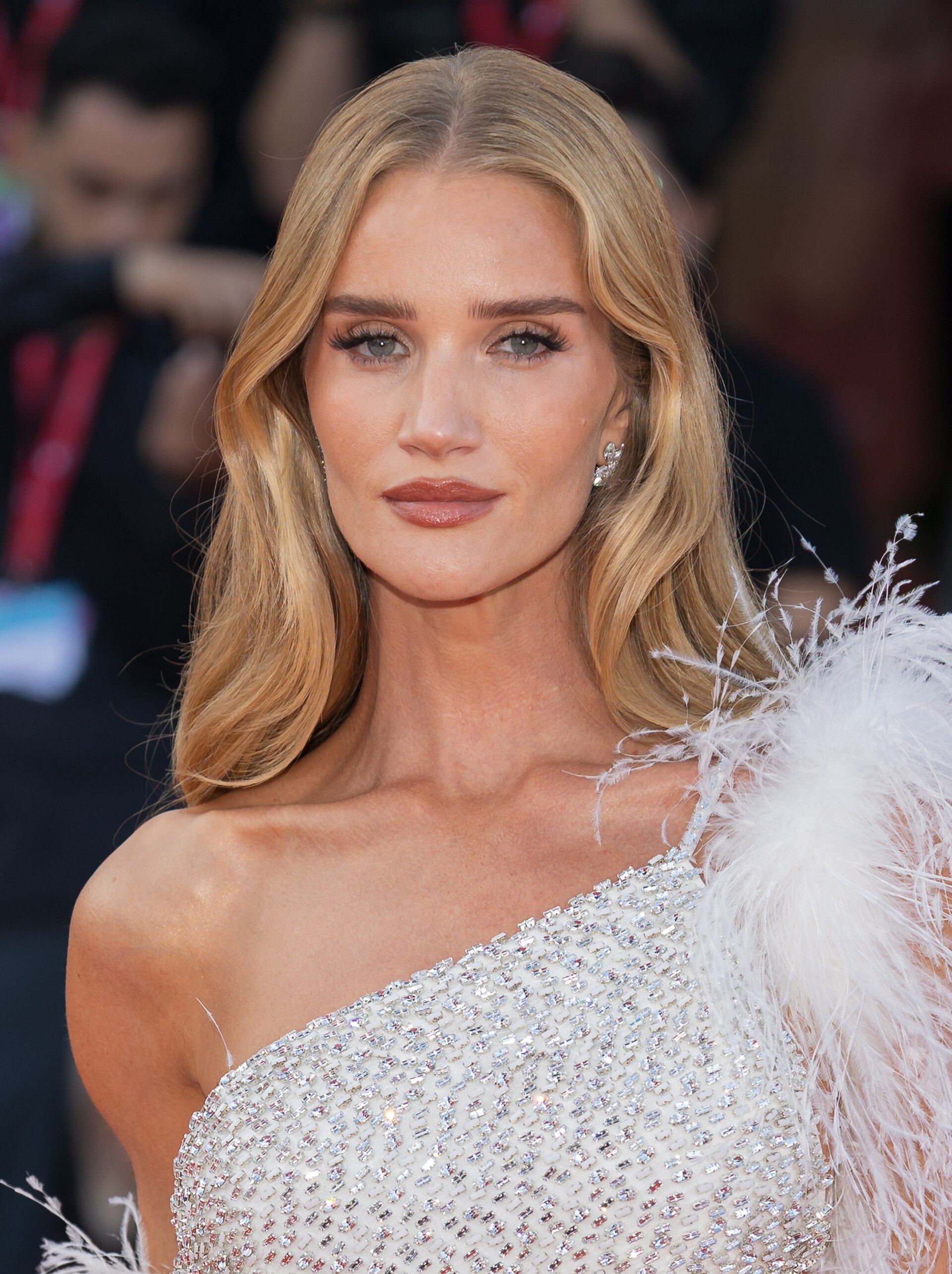 Rosie Huntington-Whiteley, model actress, at 82nd Venice International Film Festival in Venice, Italy.