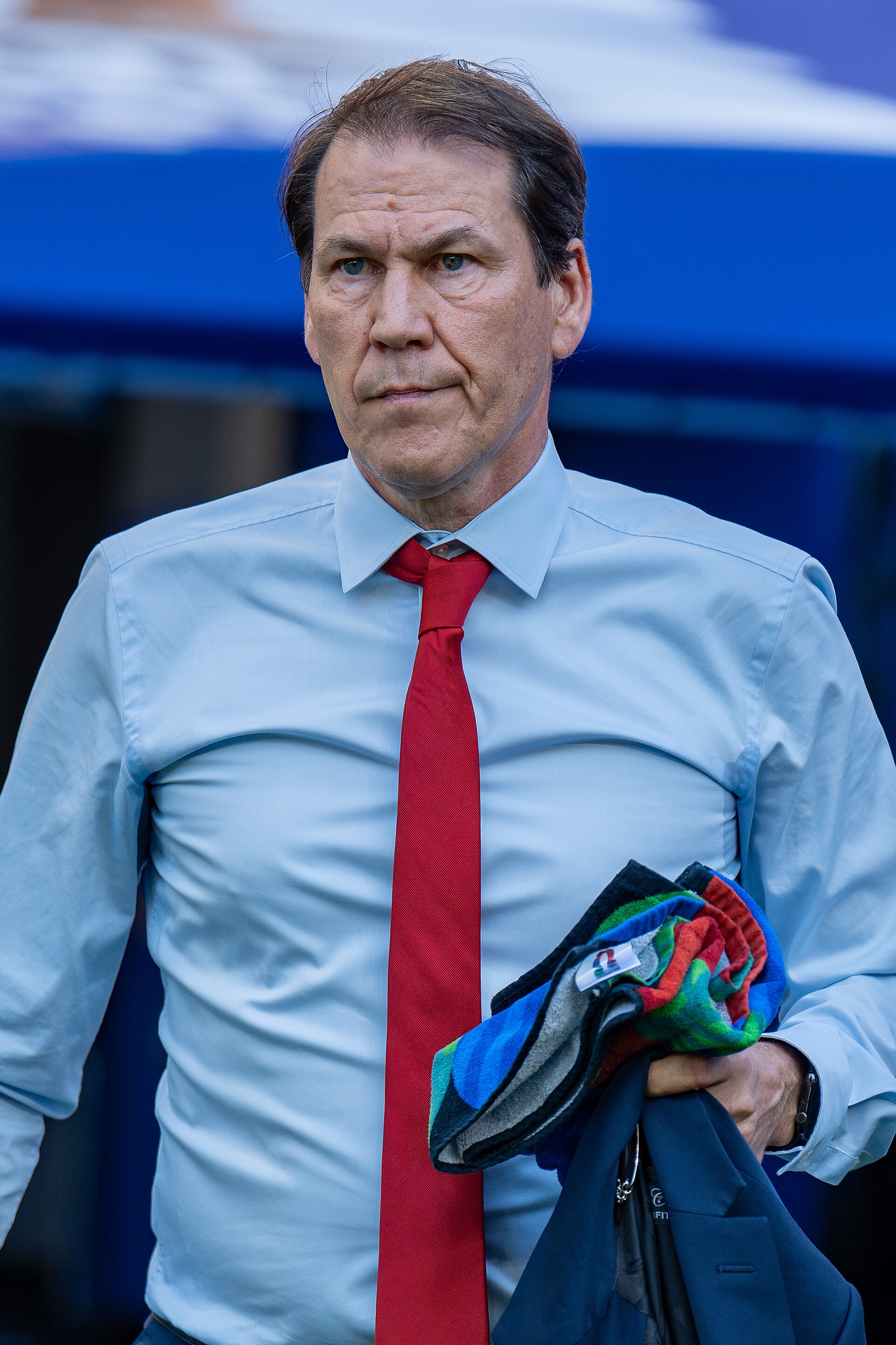 Rudi Garcia during Belgium v United States at the 2026 FIFA World Cup