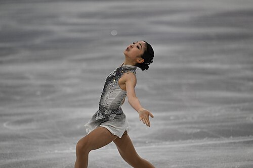 MILAN, ITALY - 19 FEBRUARY 2026: Ruiyang ZHANG of China compete during the Figure Skating Women Single Skating Free Skating at the Olympic Winter Games Milano Cortina 2026  Milano Ice Skating Arena on February 19, 2026 in Milan, Italy