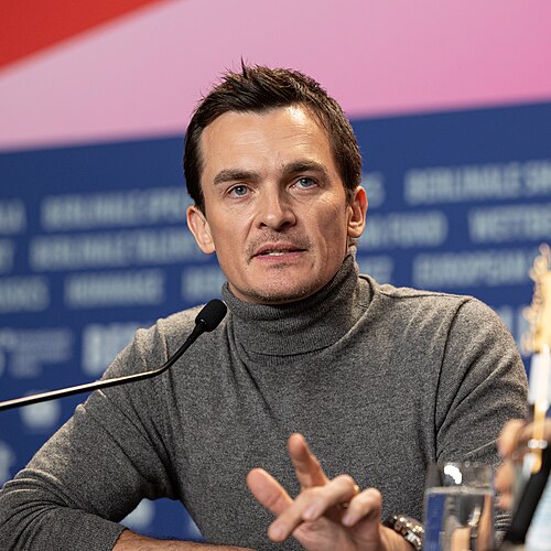 Actor Rupert Friend at the 75th Berlin International Film Festival