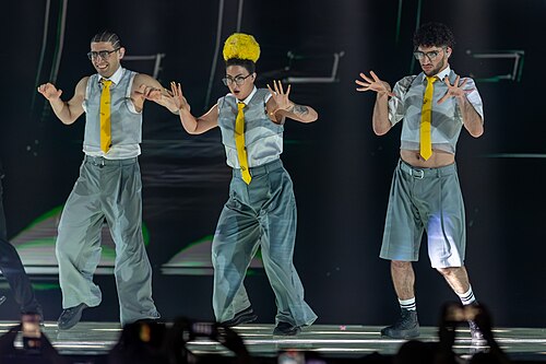 SIMÓN performing Paloma Rumba, representing Armenia in the 2nd Semi Final of the 2026 Eurovision Song Contest in Vienna