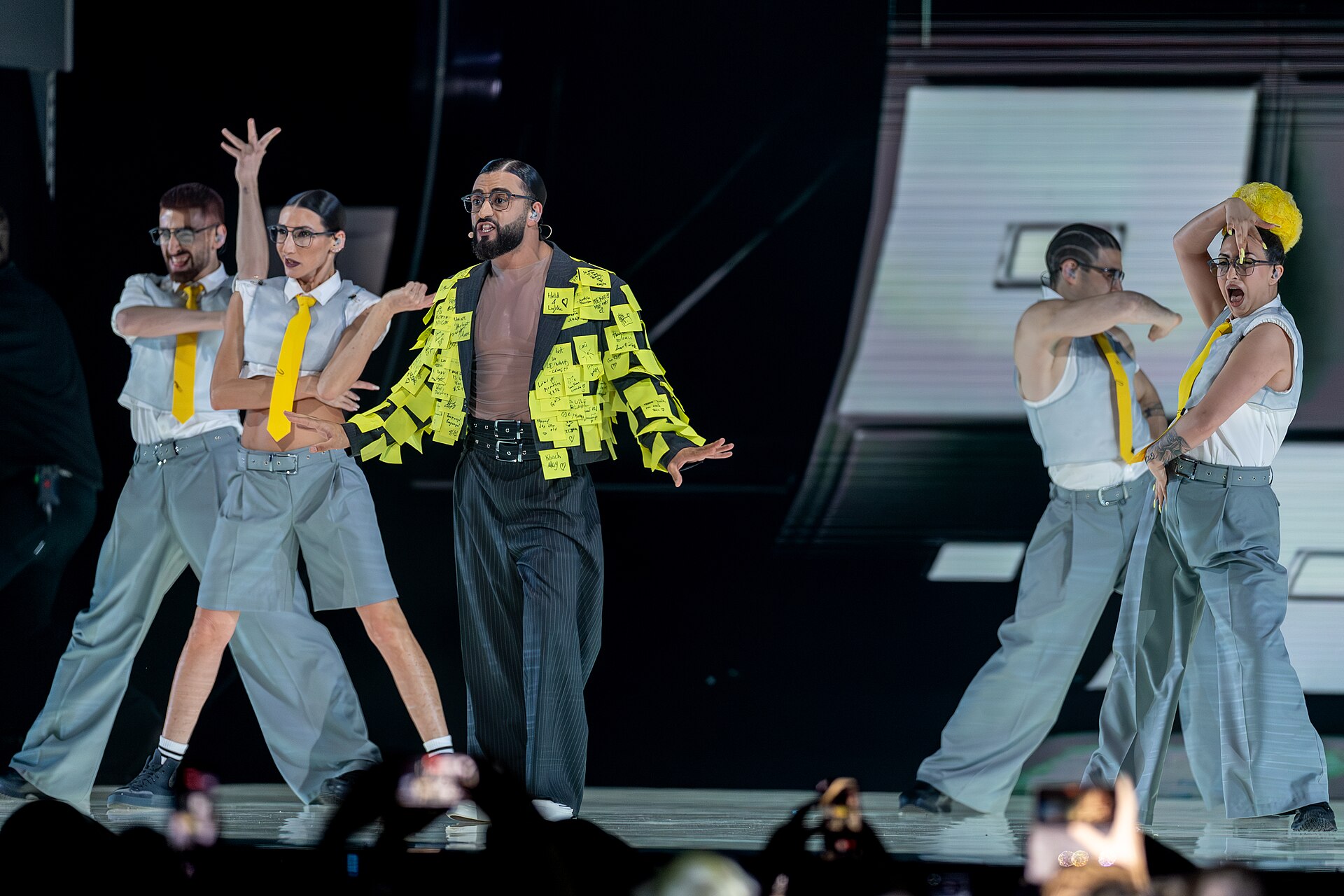 SIMÓN performing Paloma Rumba, representing Armenia in the 2nd Semi Final of the 2026 Eurovision Song Contest in Vienna