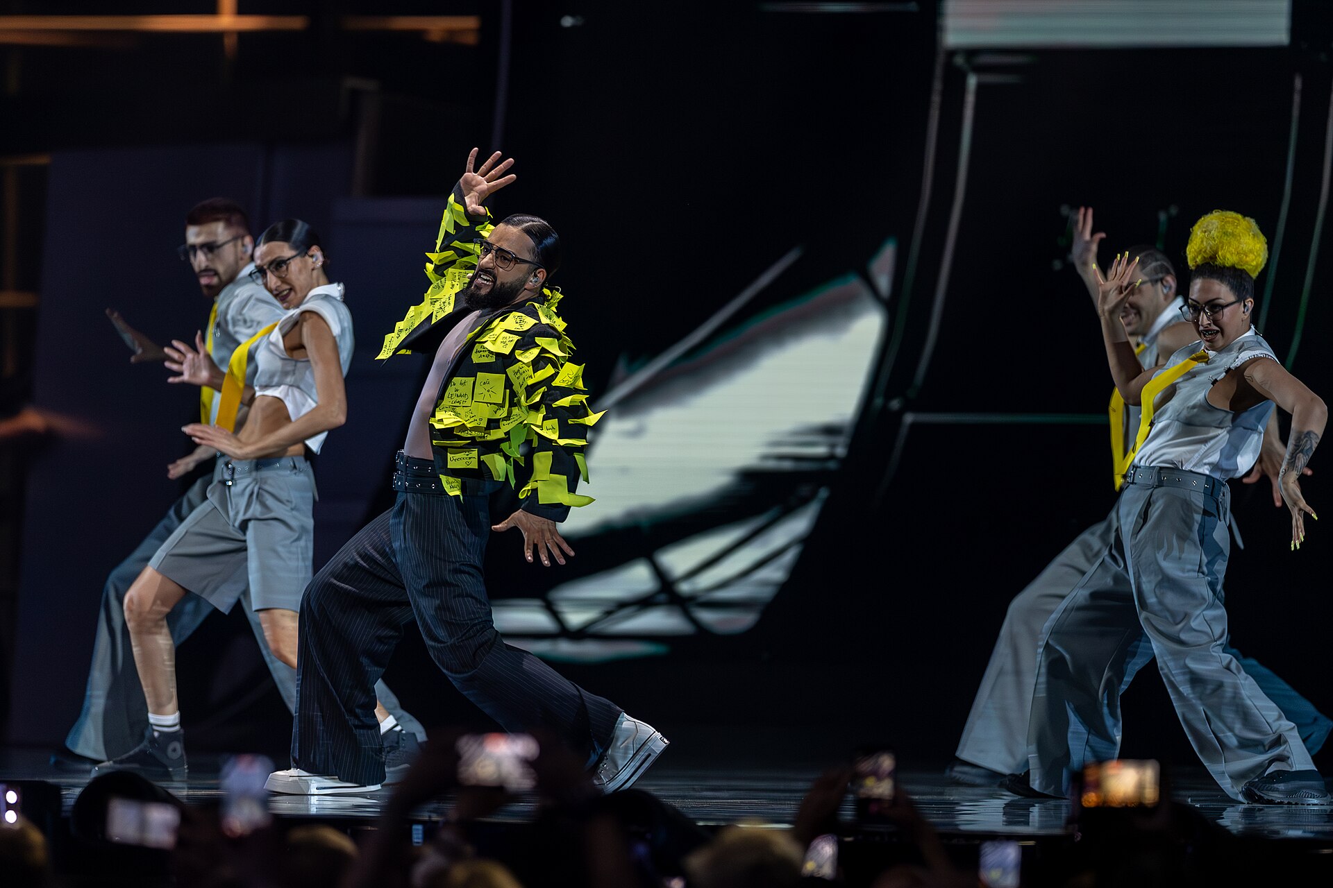 SIMÓN performing Paloma Rumba, representing Armenia in the 2nd Semi Final of the 2026 Eurovision Song Contest in Vienna