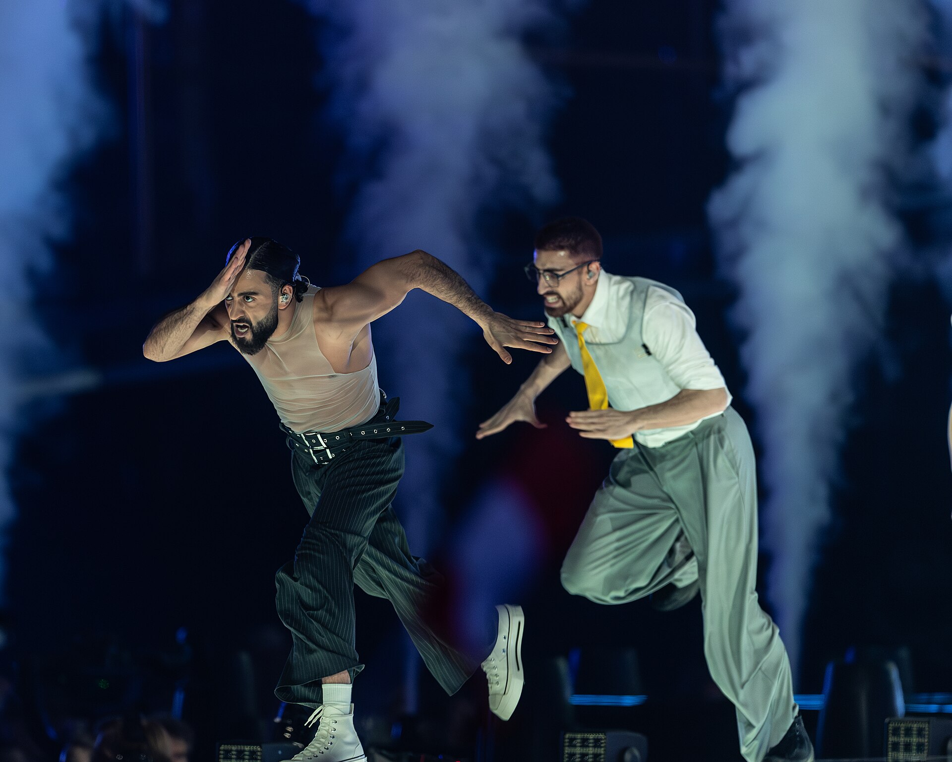 SIMÓN performing Paloma Rumba, representing Armenia in the 2nd Semi Final of the 2026 Eurovision Song Contest in Vienna