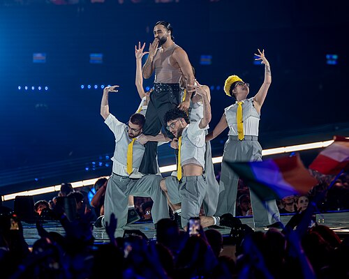 SIMÓN performing Paloma Rumba, representing Armenia in the 2nd Semi Final of the 2026 Eurovision Song Contest in Vienna