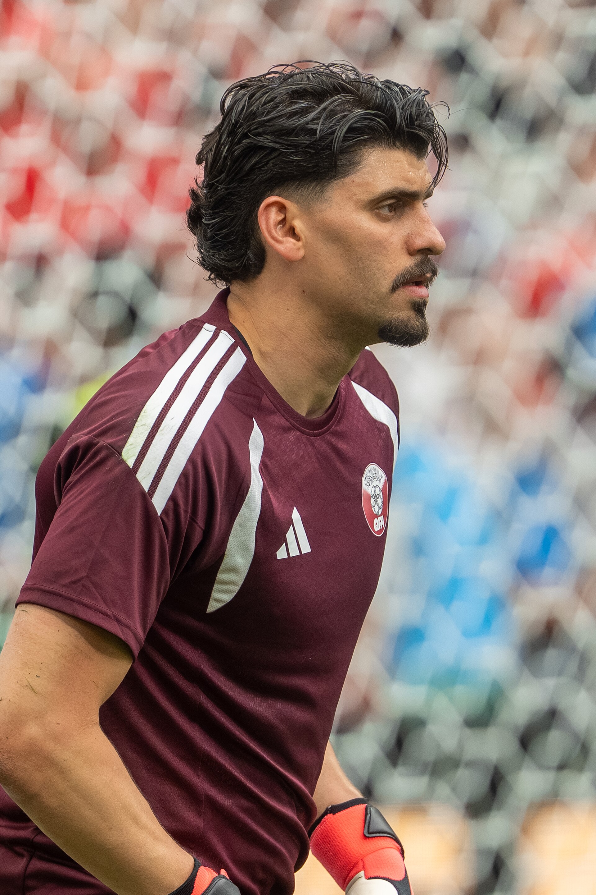 Salah Zakaria during Canada v Qatar on 18 June 2026 at the 2026 FIFA World Cup