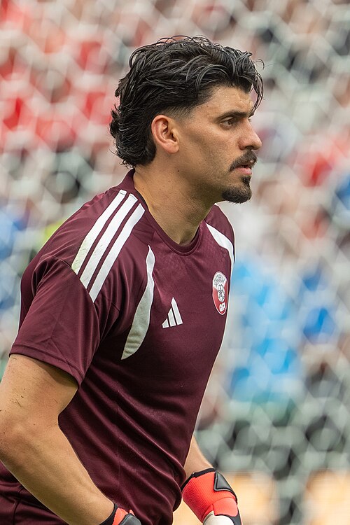 Salah Zakaria during Canada v Qatar on 18 June 2026 at the 2026 FIFA World Cup
