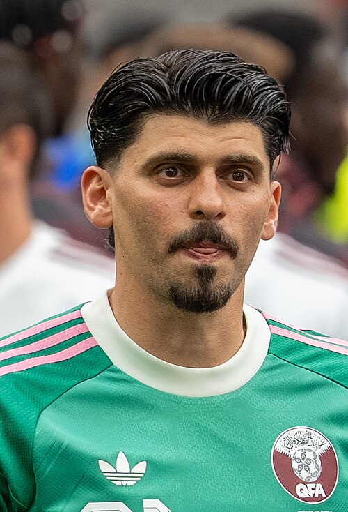 Salah Zakaria during Canada v Qatar on 18 June 2026 at the 2026 FIFA World Cup