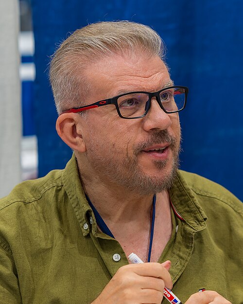 Salvador Larroca, comic book artist, at GalaxyCon Raleigh in Raleigh NC July, 23, 2026