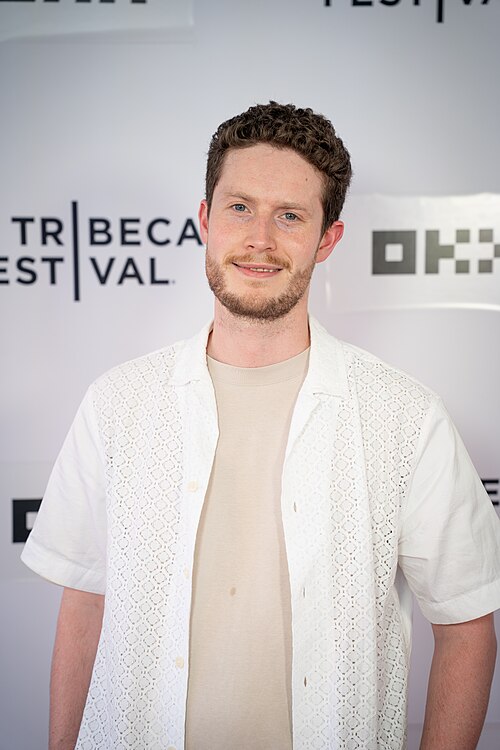 Sam Bishoff at the premiere of HARVEST at Tribeca Film Festival 2026.