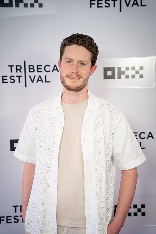Sam Bishoff at the premiere of HARVEST at Tribeca Film Festival 2026.