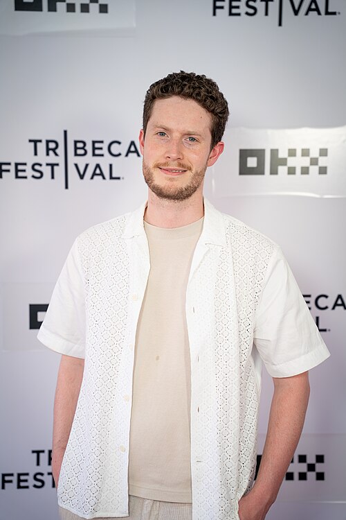 Sam Bishoff at the premiere of HARVEST at Tribeca Film Festival 2026.