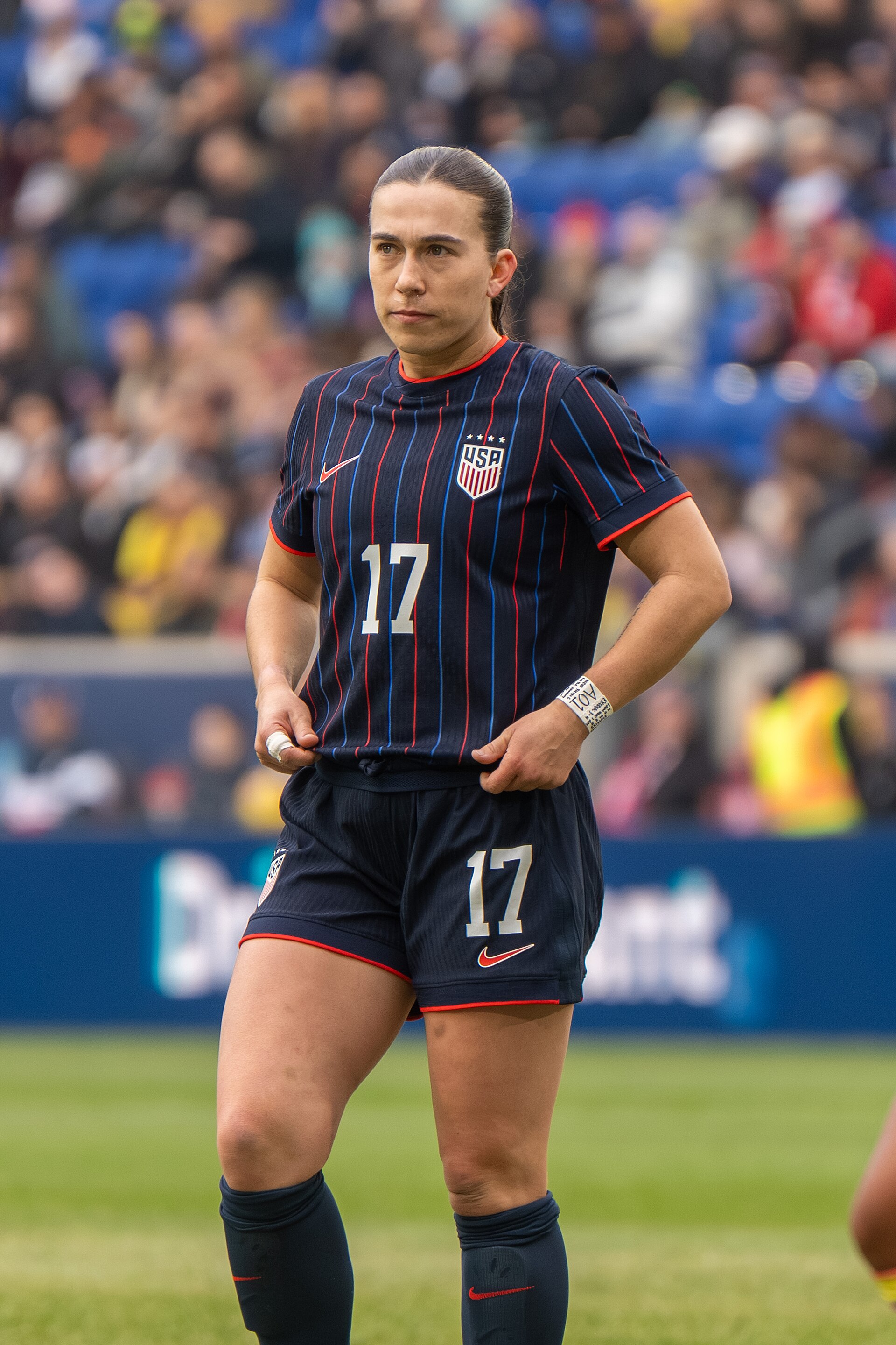 Sam Coffey during the US Women's Soccer Team vs Colombia at the SheBelieves Cup on March 7, 2026