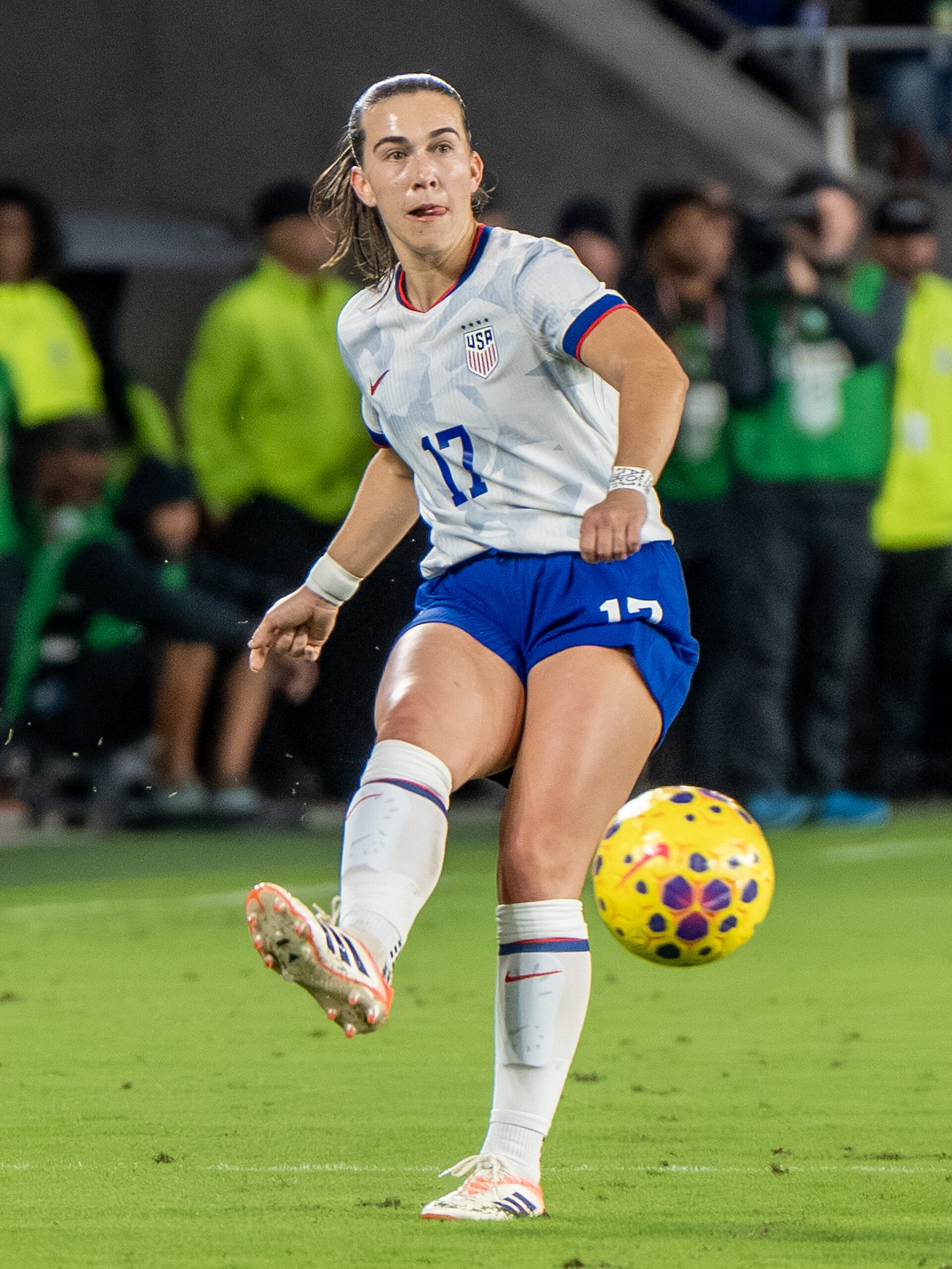Sam Coffey during United States Women's Soccer Team vs Italy Women's National Football Team on November 28 2025