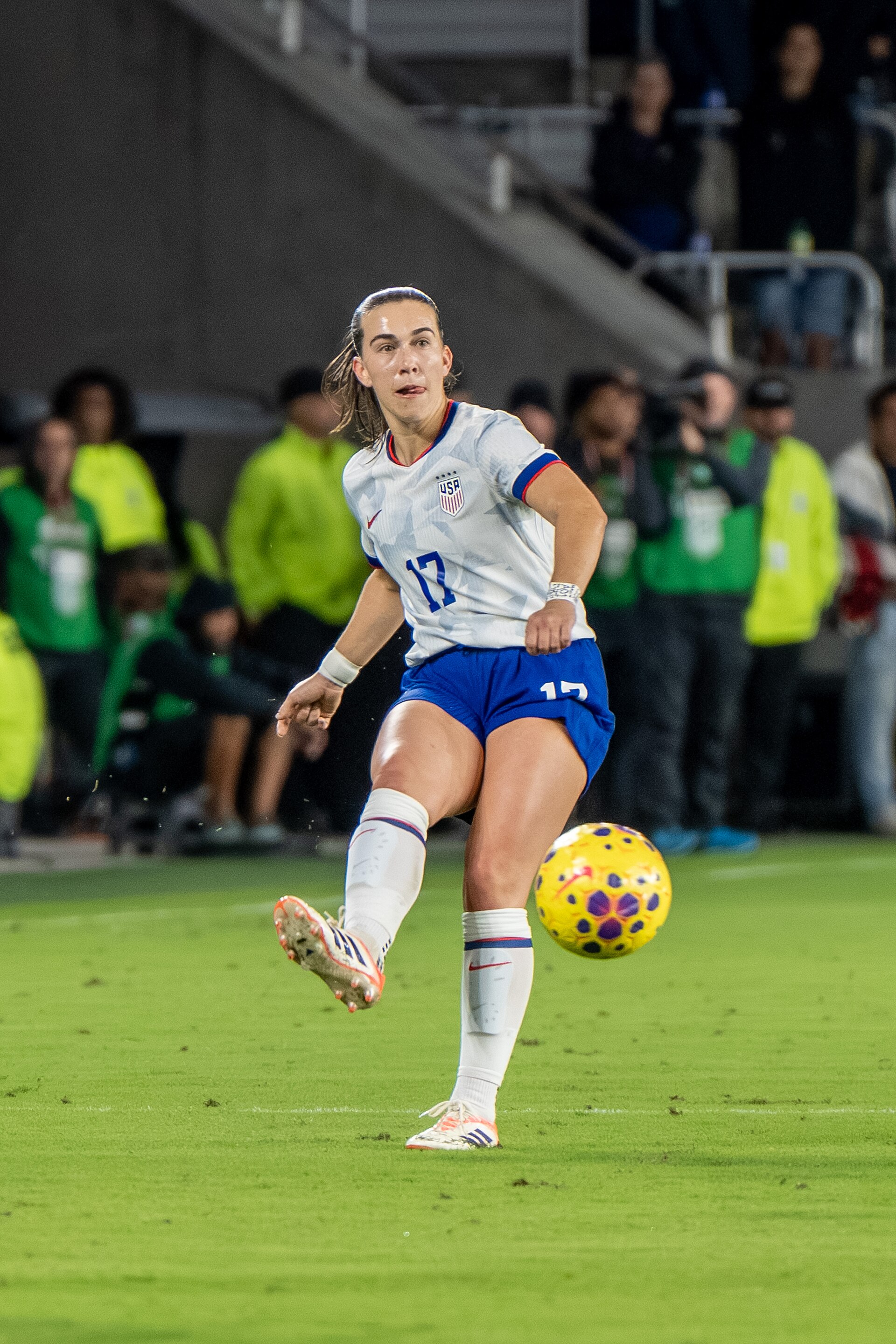 Sam Coffey during United States Women's Soccer Team vs Italy Women's National Football Team on November 28 2025