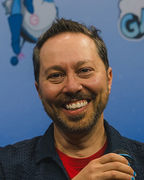 Sam Riegel, voice actor, at GalaxyCon Raleigh in Raleigh NC July, 25, 2026