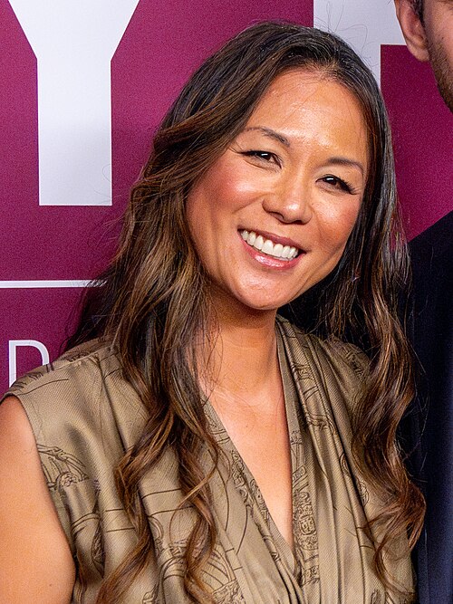 Samantha Quan, producer, during the at 62nd New York Film Festival in 2024 at Alice Tully Hall for the movie Anora.