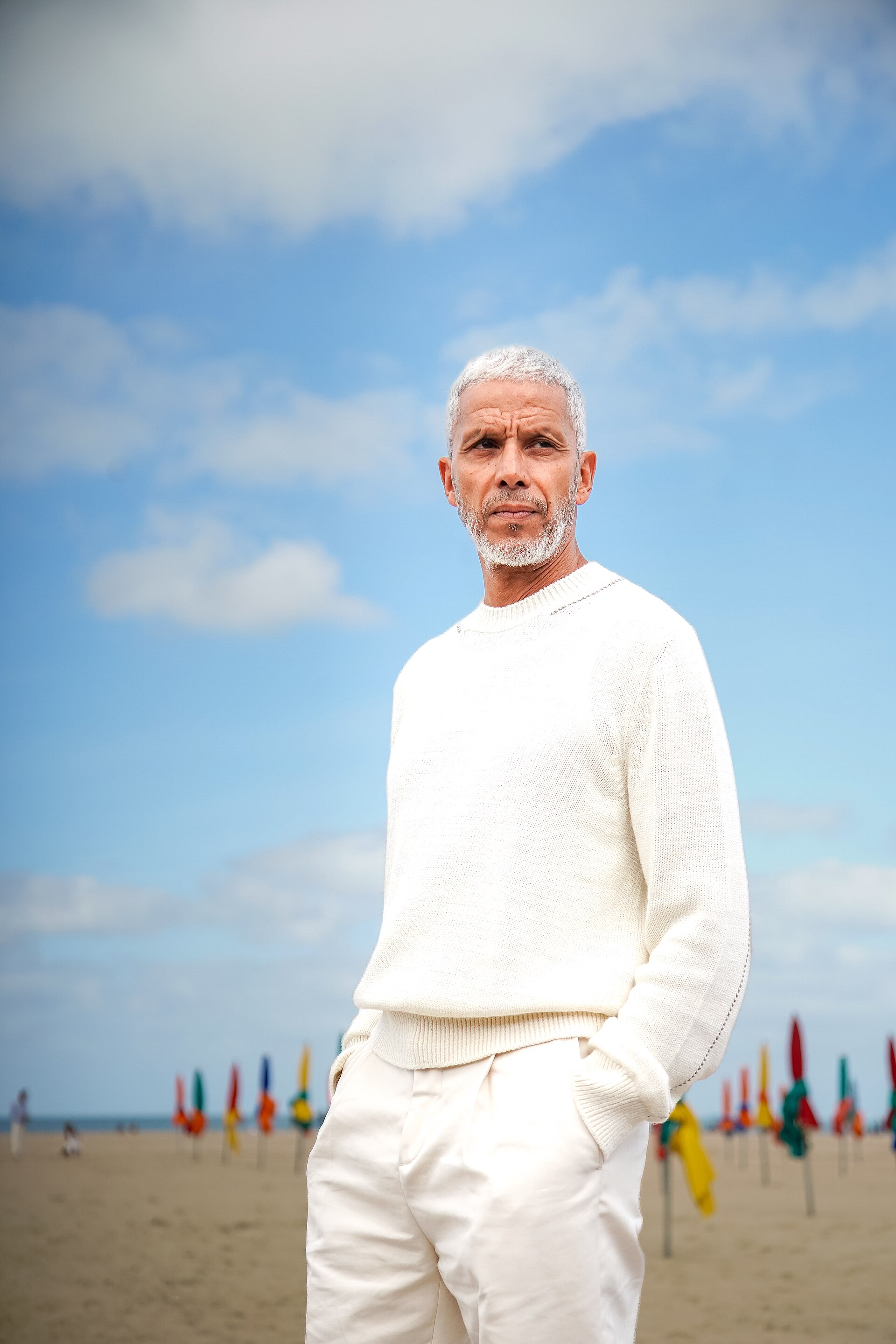 Sami Bouajila at the Deauville Film Festival in 2026