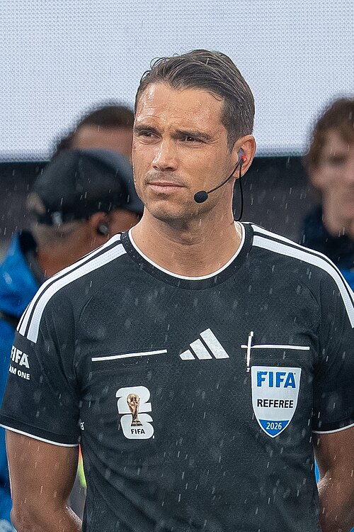 Sandro Scharer during England v Panama on 27 June 2026 at the 2026 FIFA World Cup