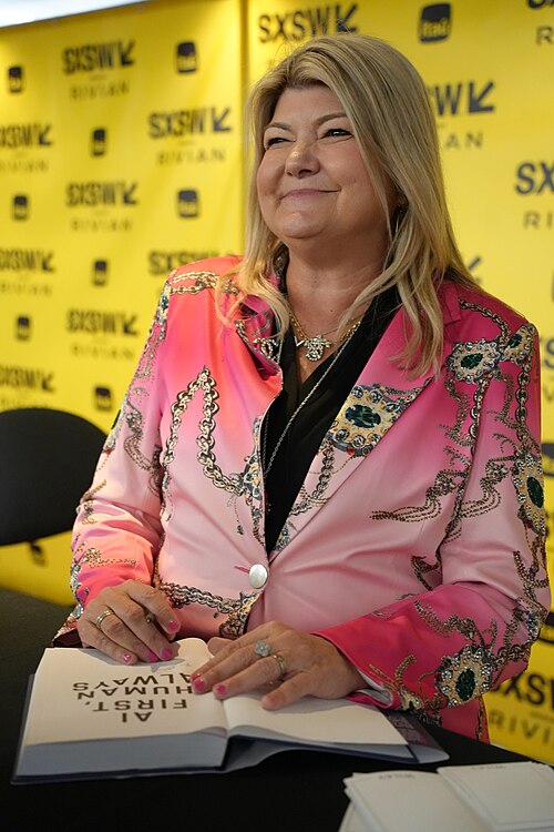 Sandy Carter book signing at SXSW 2025 in Austin, Texas in March 2025.