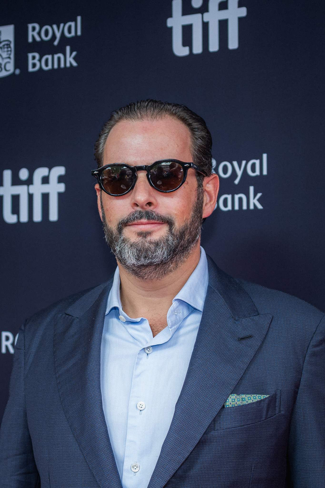 Producer Santiago Garcia Galvan attends red carpet for Hombre al Agua at TIFF 2026