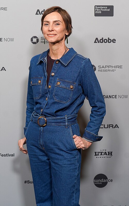 Sarah Noonan, Executive Producer of Silenced at the 2026 Sundance Film Festival