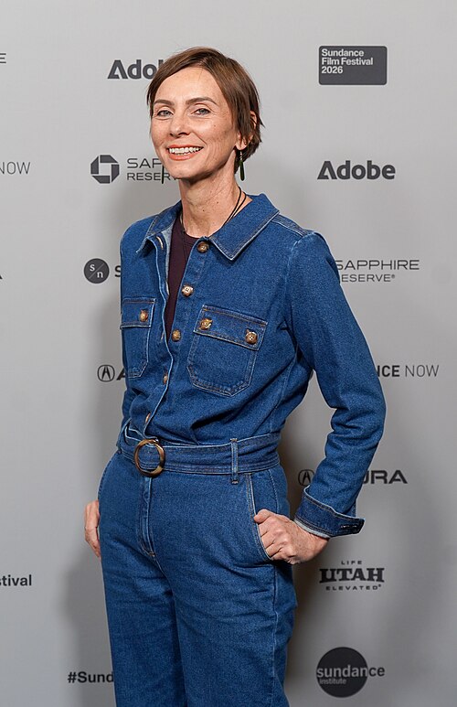 Sarah Noonan, Executive Producer of Silenced at the 2026 Sundance Film Festival